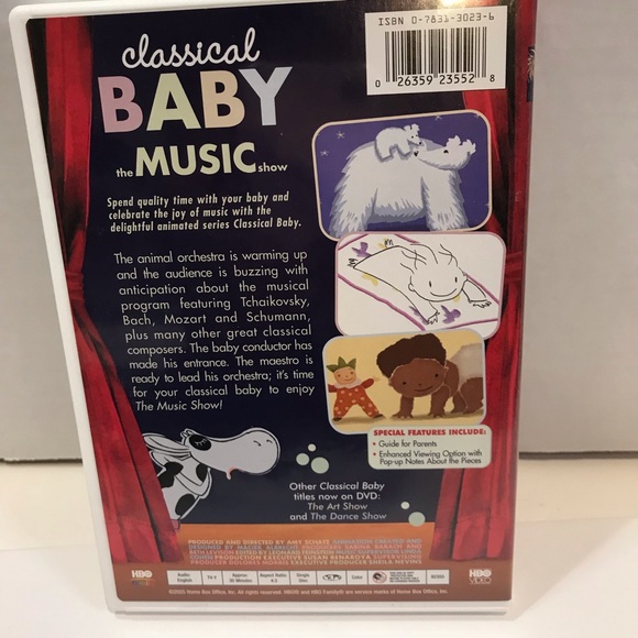HBO Classical Baby (3- Pack) Music, Art and Dance DVD - Picture 5 of 14